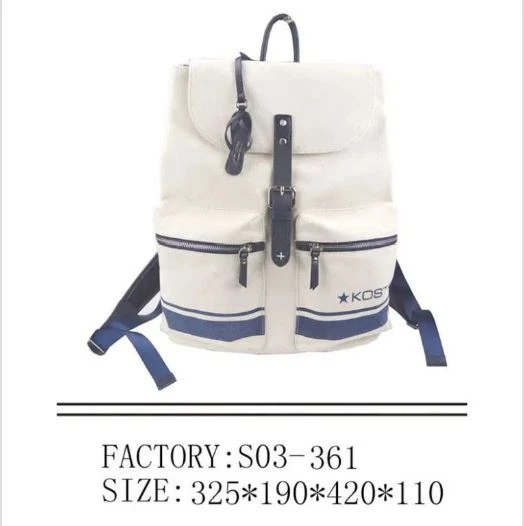 Rucsac sport din piele canvas