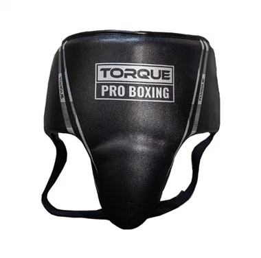 Protector inghinal din piele de box pentru barbati